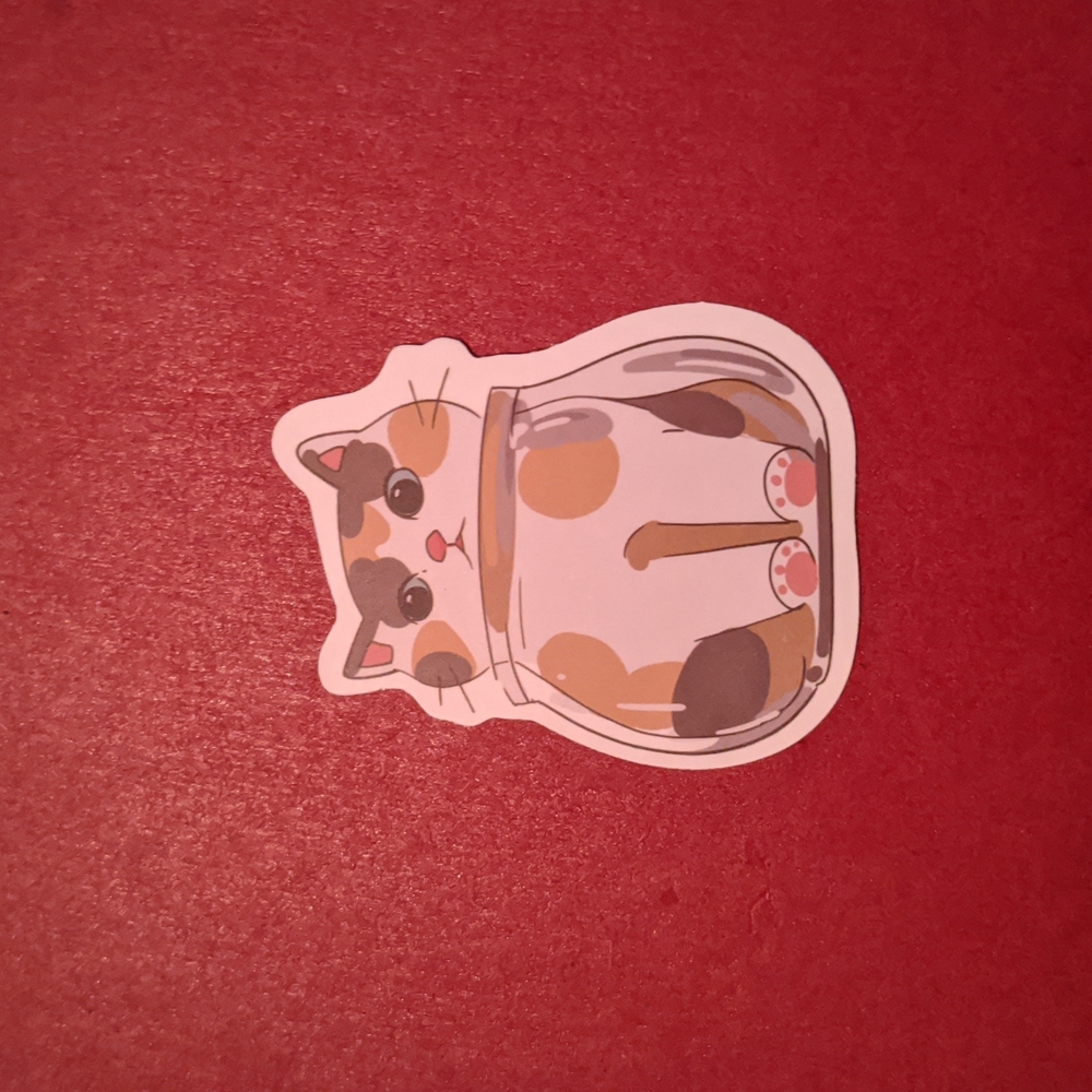 Cat sticker